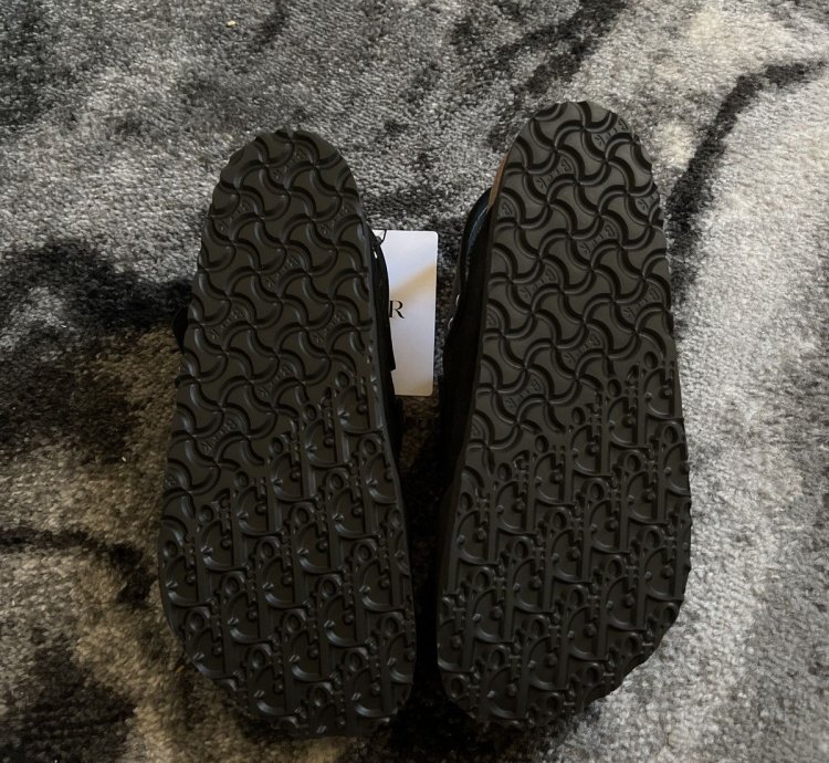 Dior By Birkenstock Tokio Mule Black