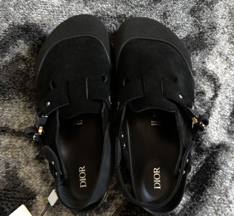 Dior By Birkenstock Tokio Mule Black