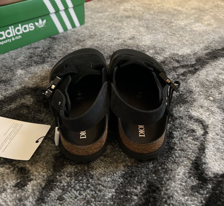 Dior By Birkenstock Tokio Mule Black