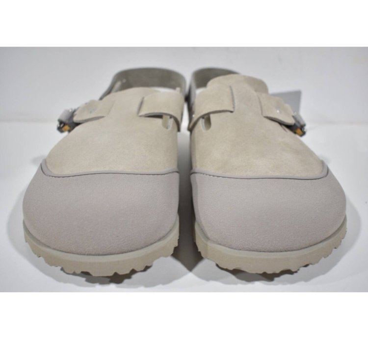 Dior By Birkenstock Tokio Mule Nubuck Suede Flat Sandal