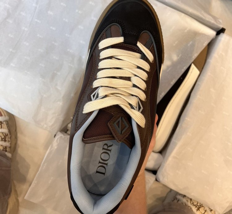 Dior Cactus Jack Brown Low Top Limited And Numbered