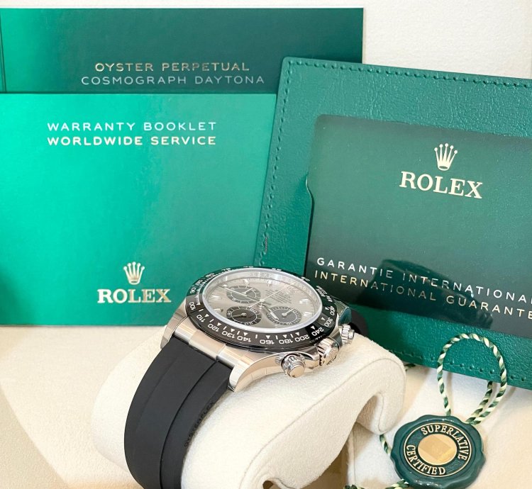 Rolex Daytona 116519 Ghost Silver Dial Oysterflex 2023