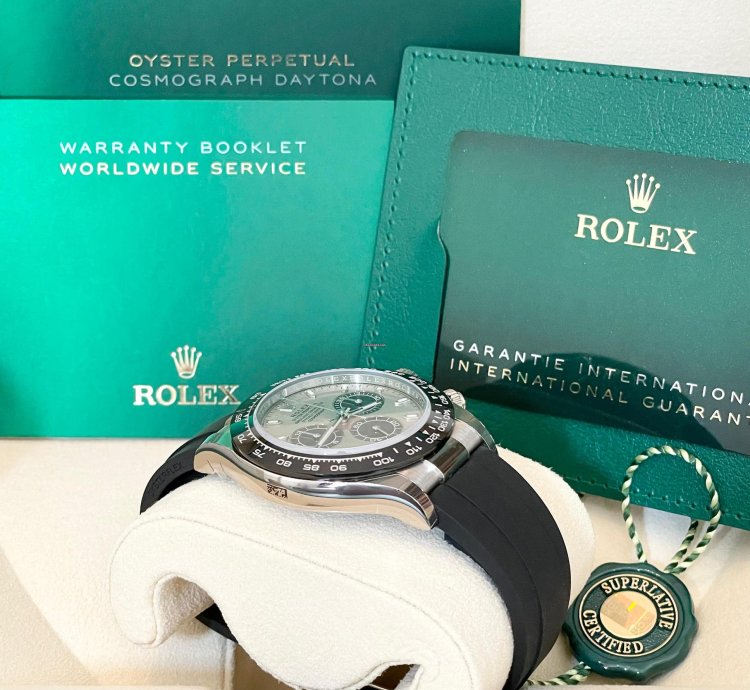 Rolex Daytona 116519 Ghost Silver Dial Oysterflex 2023