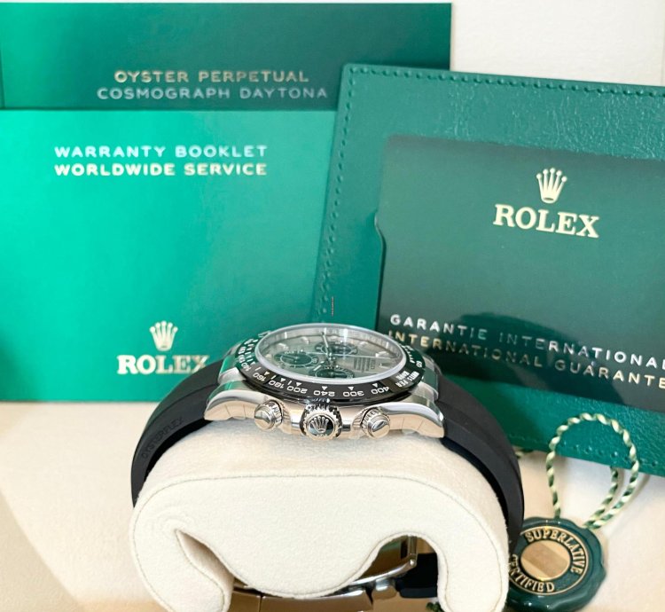 Rolex Daytona 116519 Ghost Silver Dial Oysterflex 2023