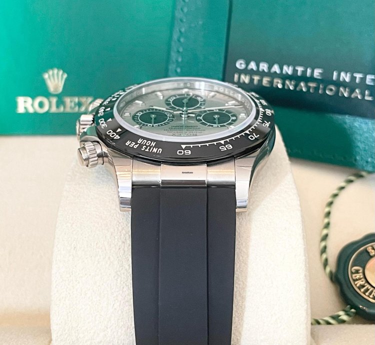 Rolex Daytona 116519 Ghost Silver Dial Oysterflex 2023