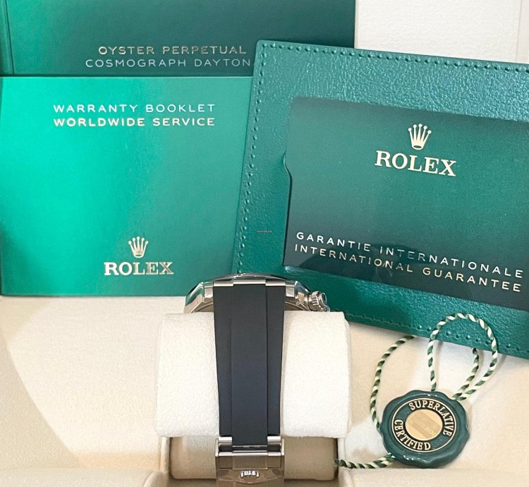 Rolex Daytona 116519 Ghost Silver Dial Oysterflex 2023