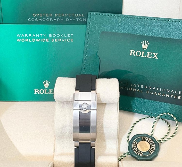 Rolex Daytona 116519 Ghost Silver Dial Oysterflex 2023