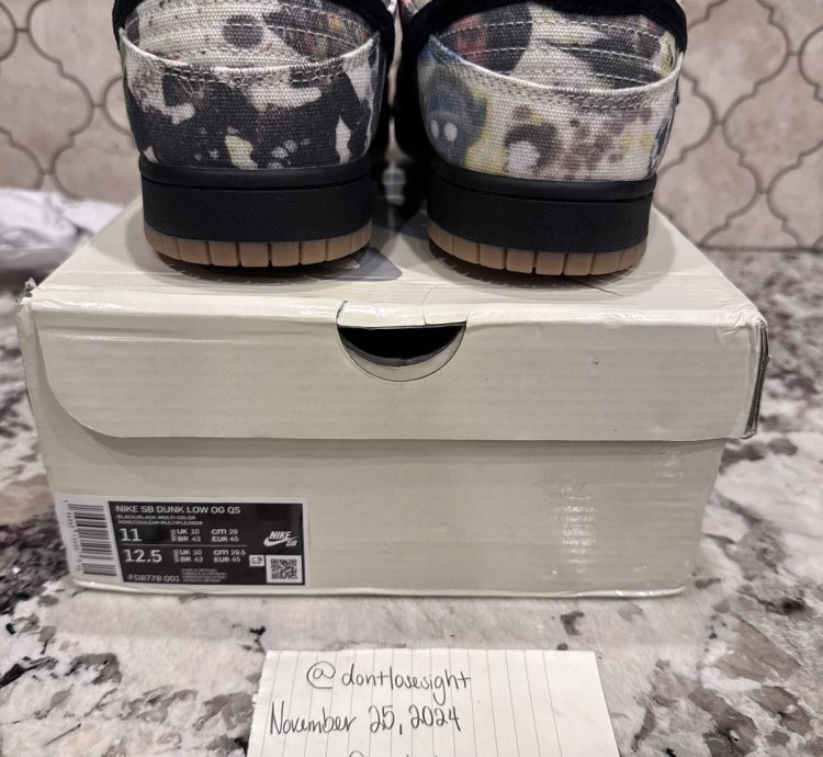 Supreme Dunk Low Sb Rammellzee