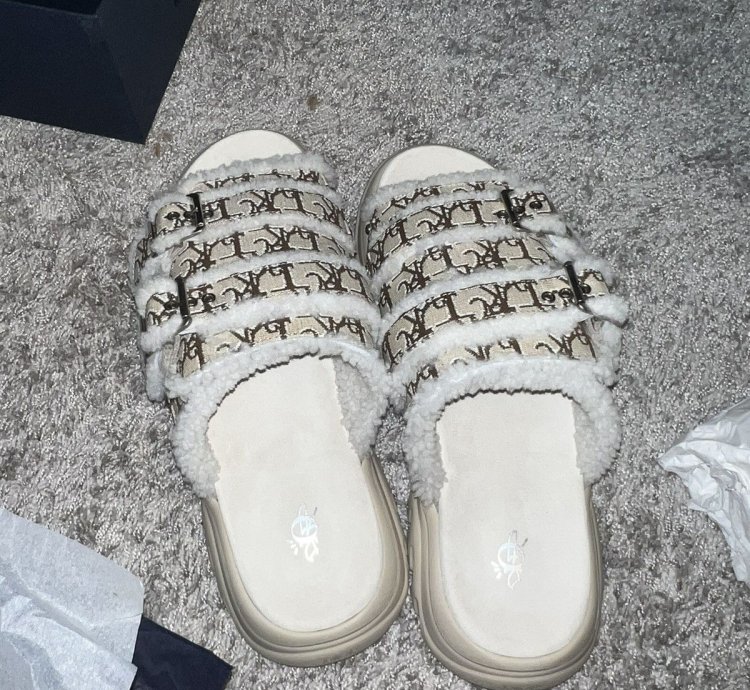 Dior Cactus Jack Cream Sandals