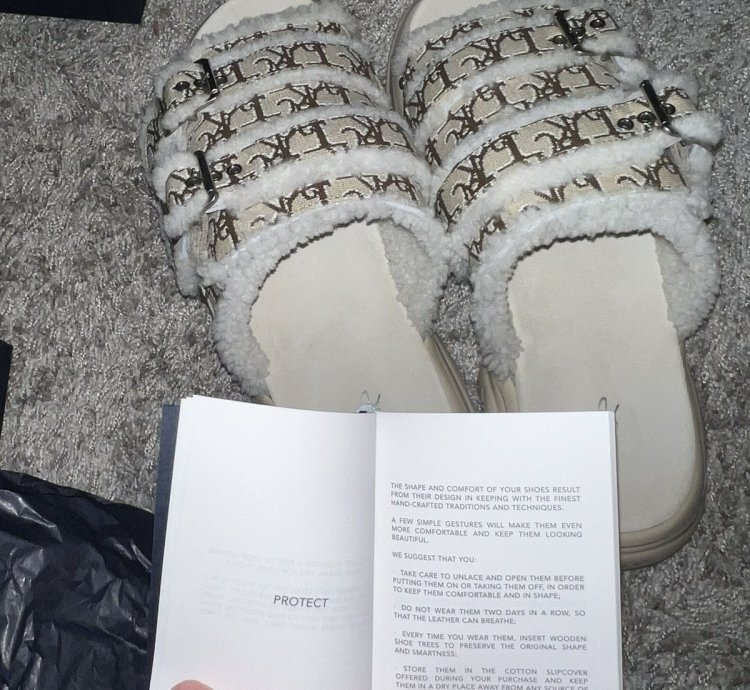 Dior Cactus Jack Cream Sandals
