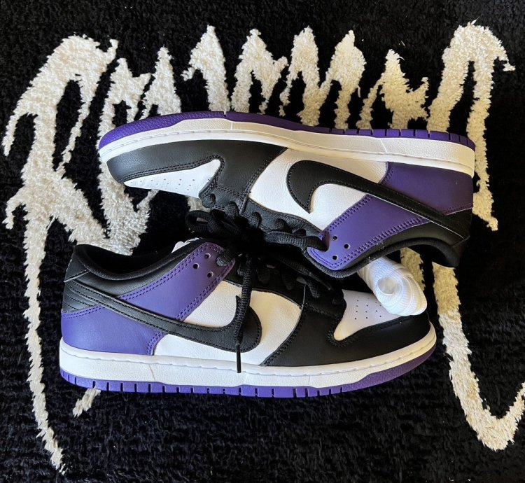 Nike Sb Dunk Court Purple
