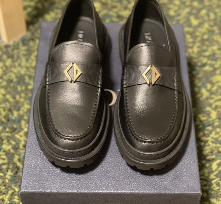 Dior Cd Diamond Explorer Loafers