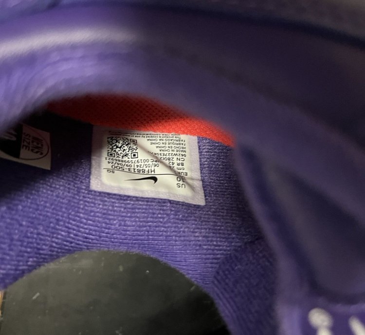 Supreme Nike Air Max 1 Purple Size 10