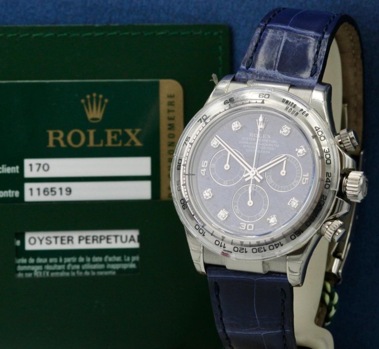Rolex Daytona 116519 Sodalite Dial Nos Full Stickers
