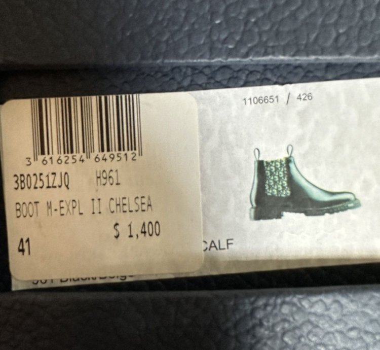 Dior Chelsea Explorer Boot
