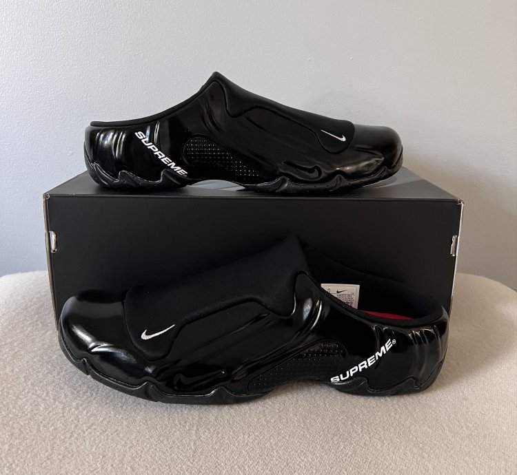 Supreme Nike Clogposite In Black