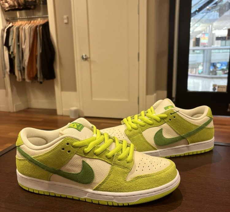 Nike Sb Dunk Green Apple