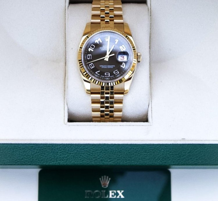 Rolex Datejust 36 Very Rare 116238 Red Date Fullset