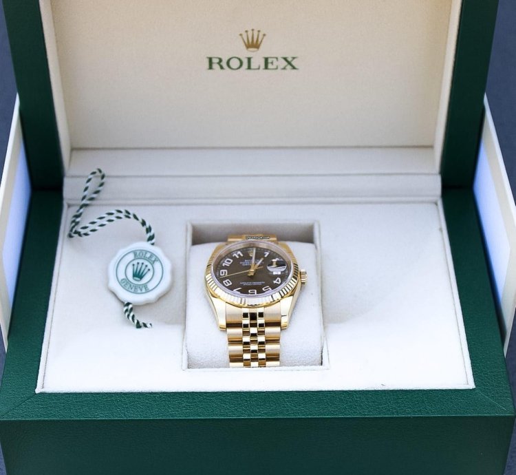 Rolex Datejust 36 Very Rare 116238 Red Date Fullset