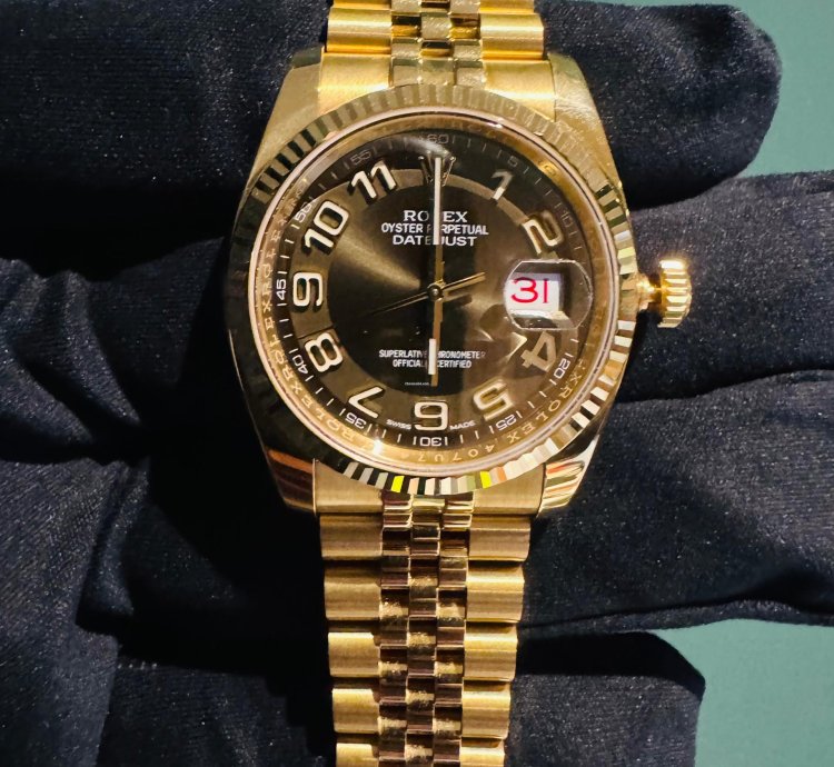 Rolex Datejust 36 Very Rare 116238 Red Date Fullset