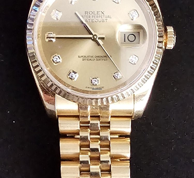 Rolex Datejust 36 Zustand Optisch Und Technisch Wie Neu
