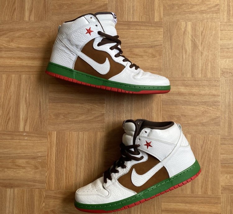 Nike Sb Dunk High - Cali 2014 Size 12