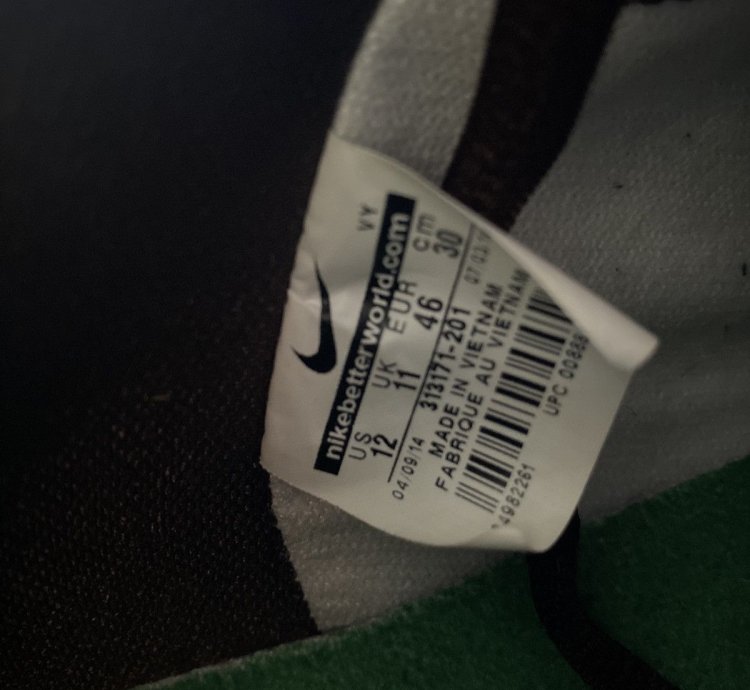 Nike Sb Dunk High - Cali 2014 Size 12