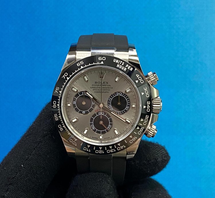 Rolex Daytona 116519ln Daytona White Gold Oysterflex