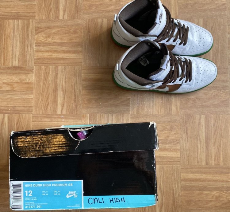 Nike Sb Dunk High - Cali 2014 Size 12