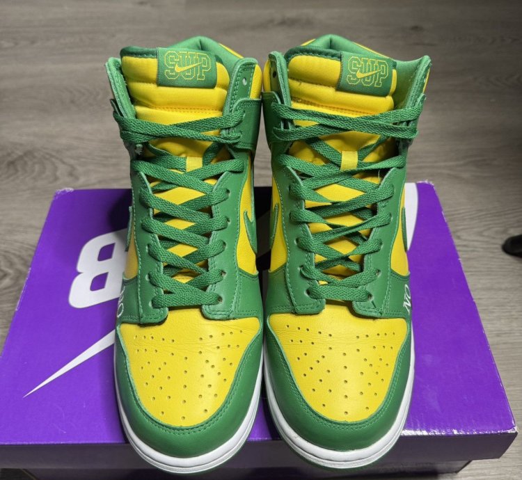 Nike Sb Dunk High - Supreme By Any Means 2022