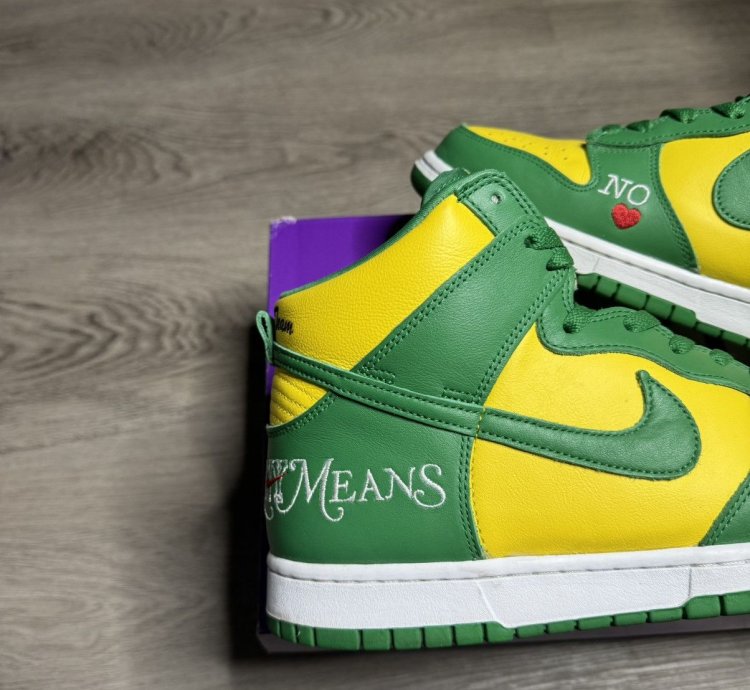 Nike Sb Dunk High - Supreme By Any Means 2022