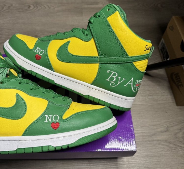 Nike Sb Dunk High - Supreme By Any Means 2022