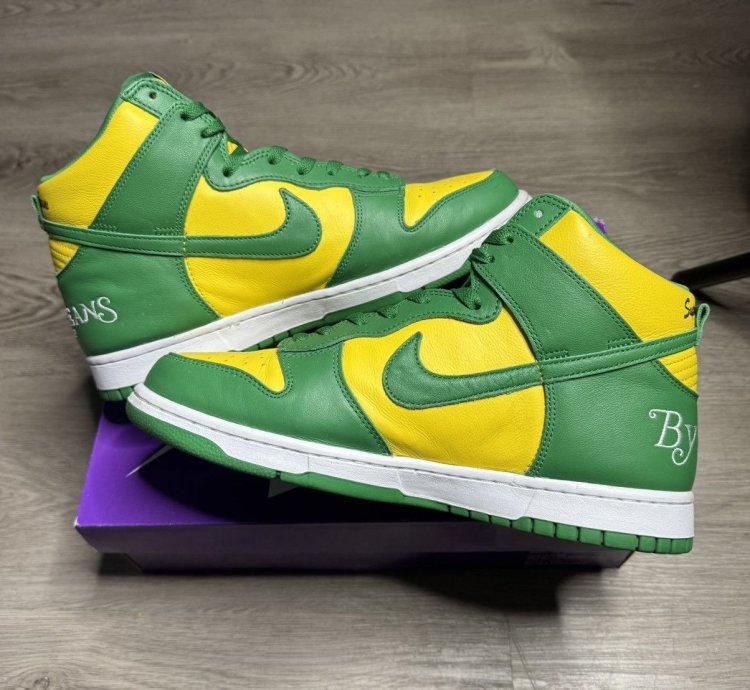 Nike Sb Dunk High - Supreme By Any Means 2022