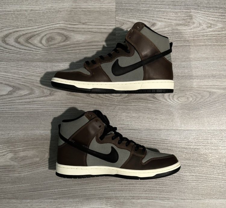 Nike Sb Dunk High Baroque Brown - Size 10 Men us