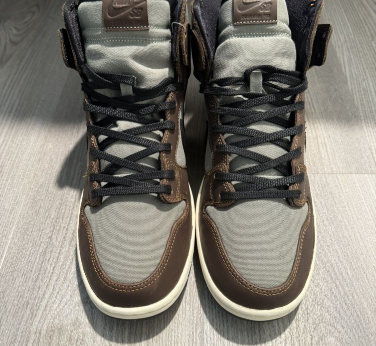Nike Sb Dunk High Baroque Brown - Size 10 Men us