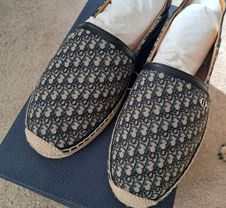 Dior Espadrilles Eu 44 Us 11 Uk 10