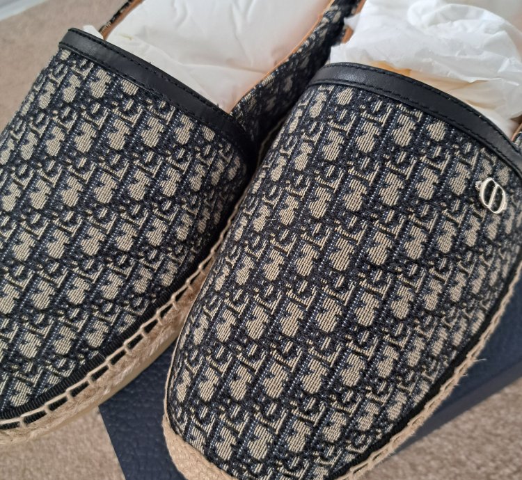 Dior Espadrilles Eu 44 Us 11 Uk 10