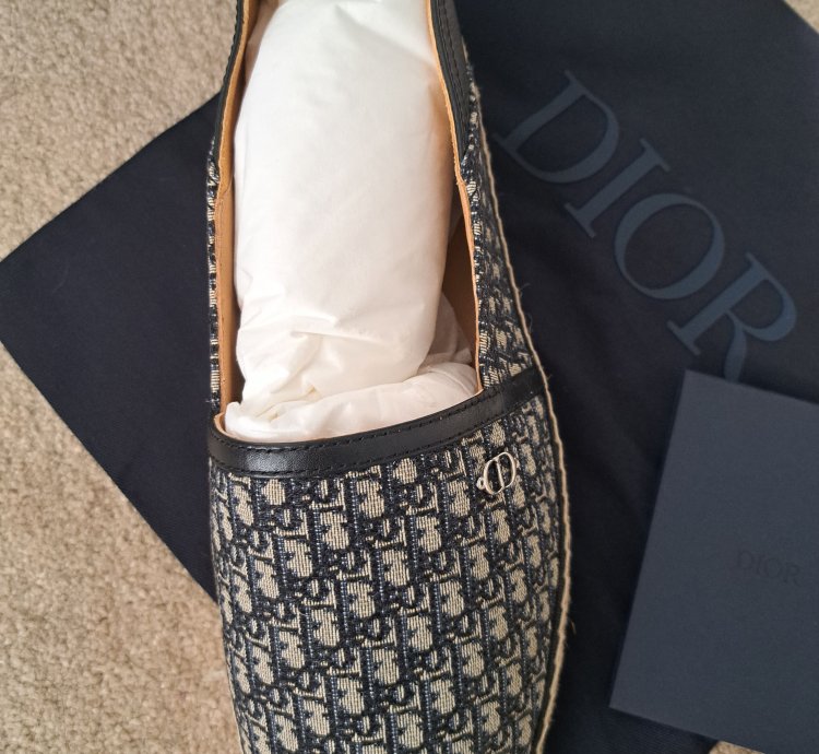 Dior Espadrilles Eu 44 Us 11 Uk 10