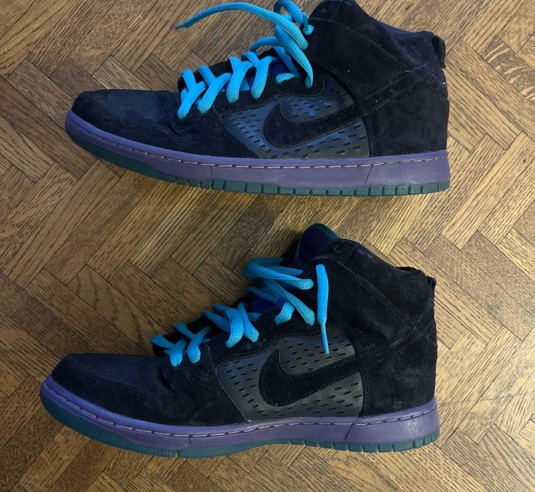 Nike Sb Dunk High Black Grape
