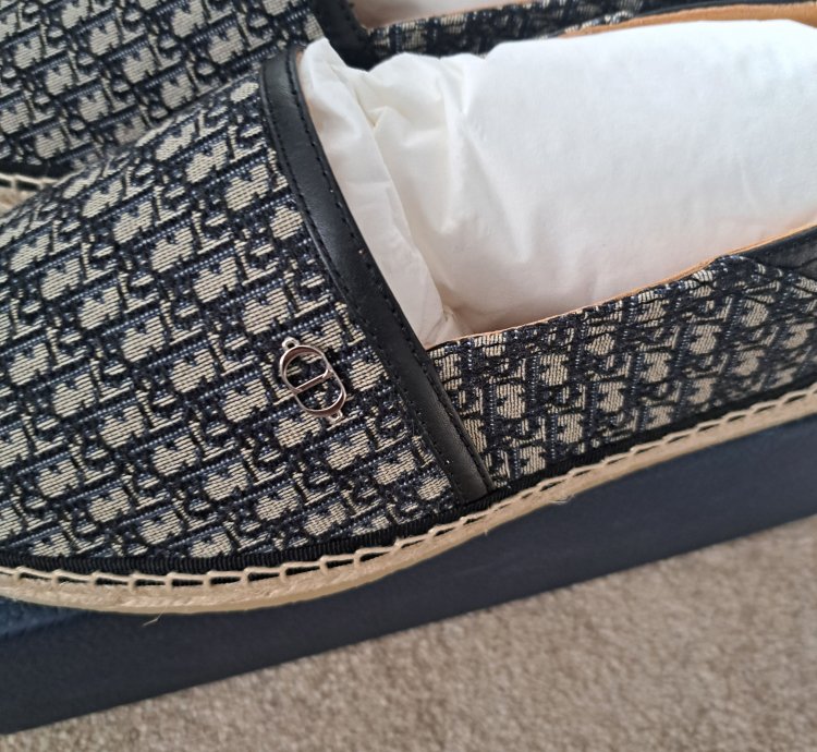 Dior Espadrilles Eu 44 Us 11 Uk 10