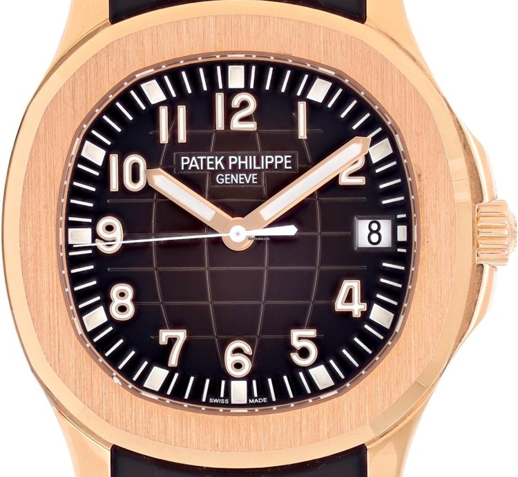 Patek Philippe Aquanaut 5167r 18k Rose Gold 41mm Watch