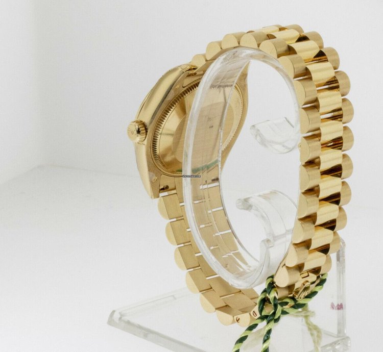 Rolex Datejust Lady-datejust 31mm Yellow Gold Mother Of Pearl Diamond Dial 178278mdp