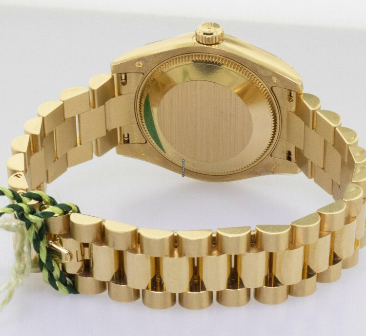 Rolex Datejust Lady-datejust 31mm Yellow Gold Mother Of Pearl Diamond Dial 178278mdp