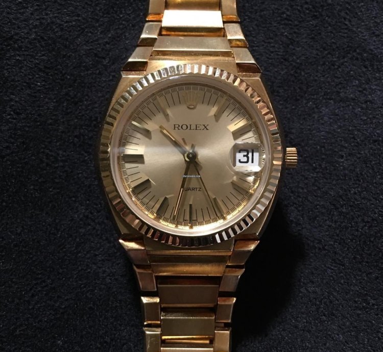 Rolex Datejust Oysterquartz Quartz Rolex Datejust Quartz 5100 Number 485 Of The 1000 Produced