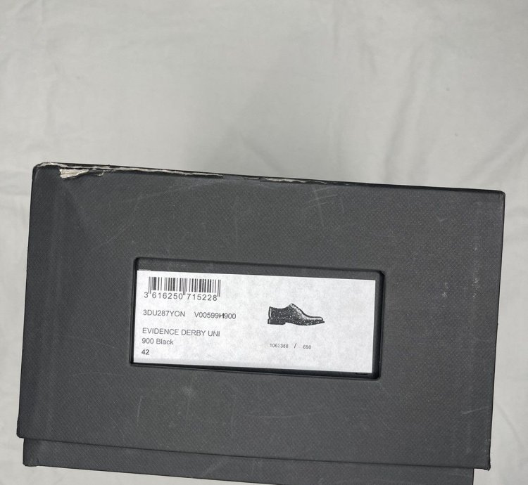 Dior Evidence Derby Size 9