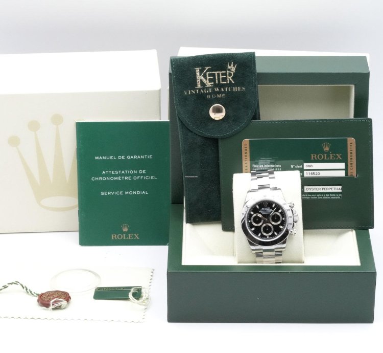 Rolex Daytona 116520 - New - Full Stickers - Full Set - From 2011