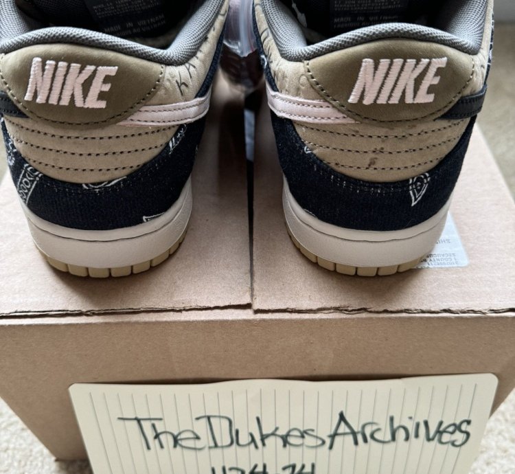 Travis Scott Dunk Low Premium Qs Sb Cactus Jack 8 5 No Box