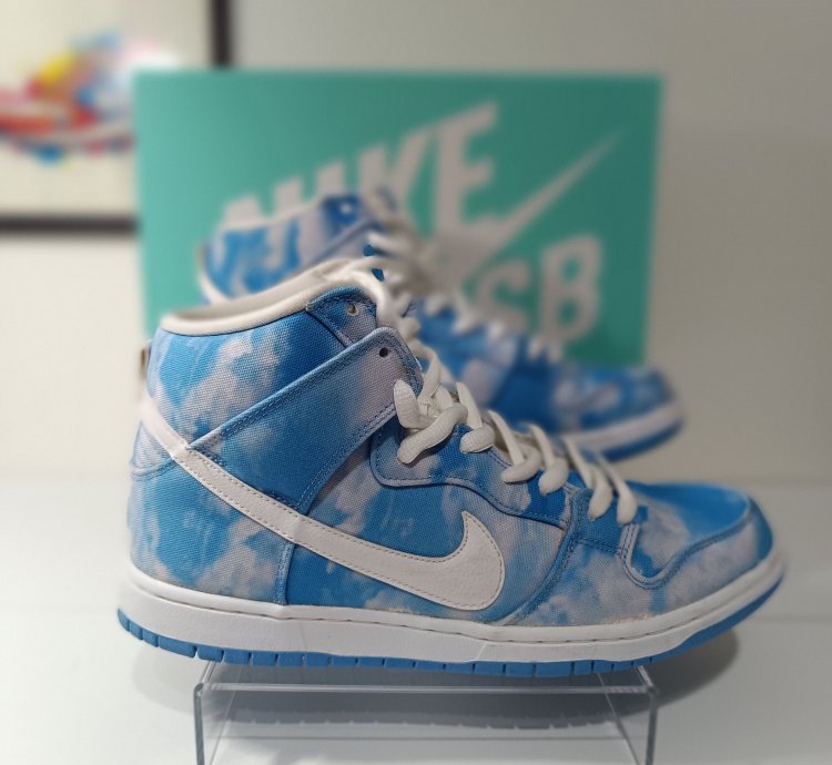 Nike Sb Dunk High Clouds