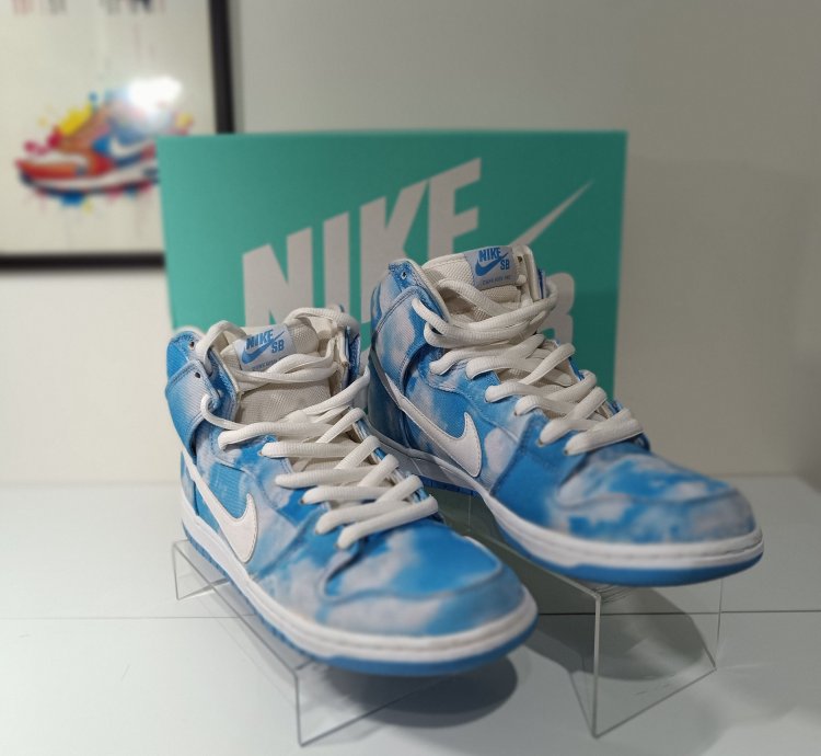 Nike Sb Dunk High Clouds