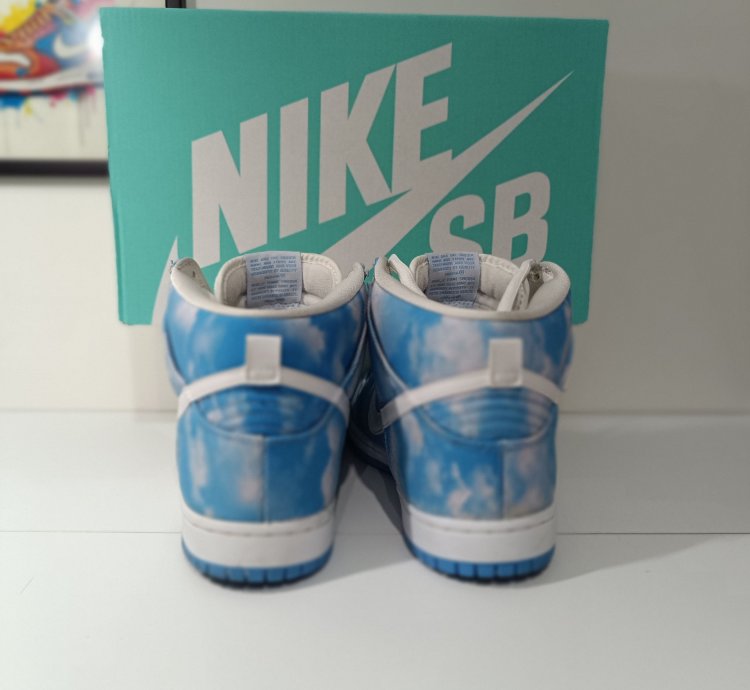 Nike Sb Dunk High Clouds